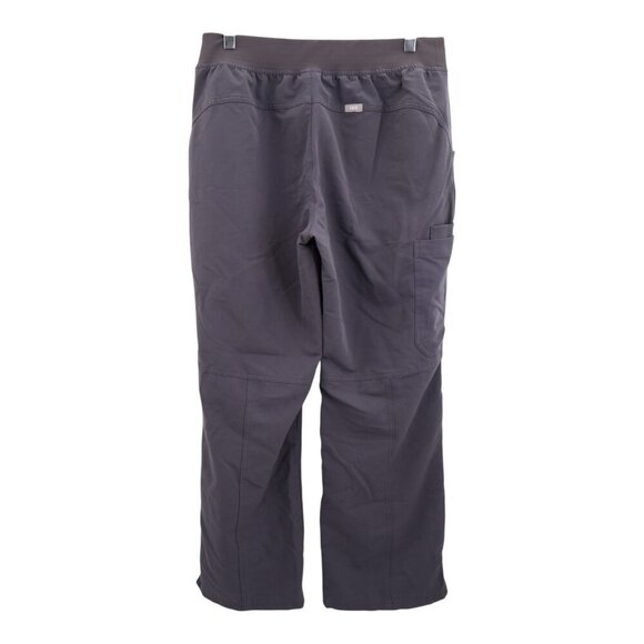 Figs Scrub Pants Kade Cargo Bottoms Utility Nursing Medical Large Petite Gray - Picture 6 of 9